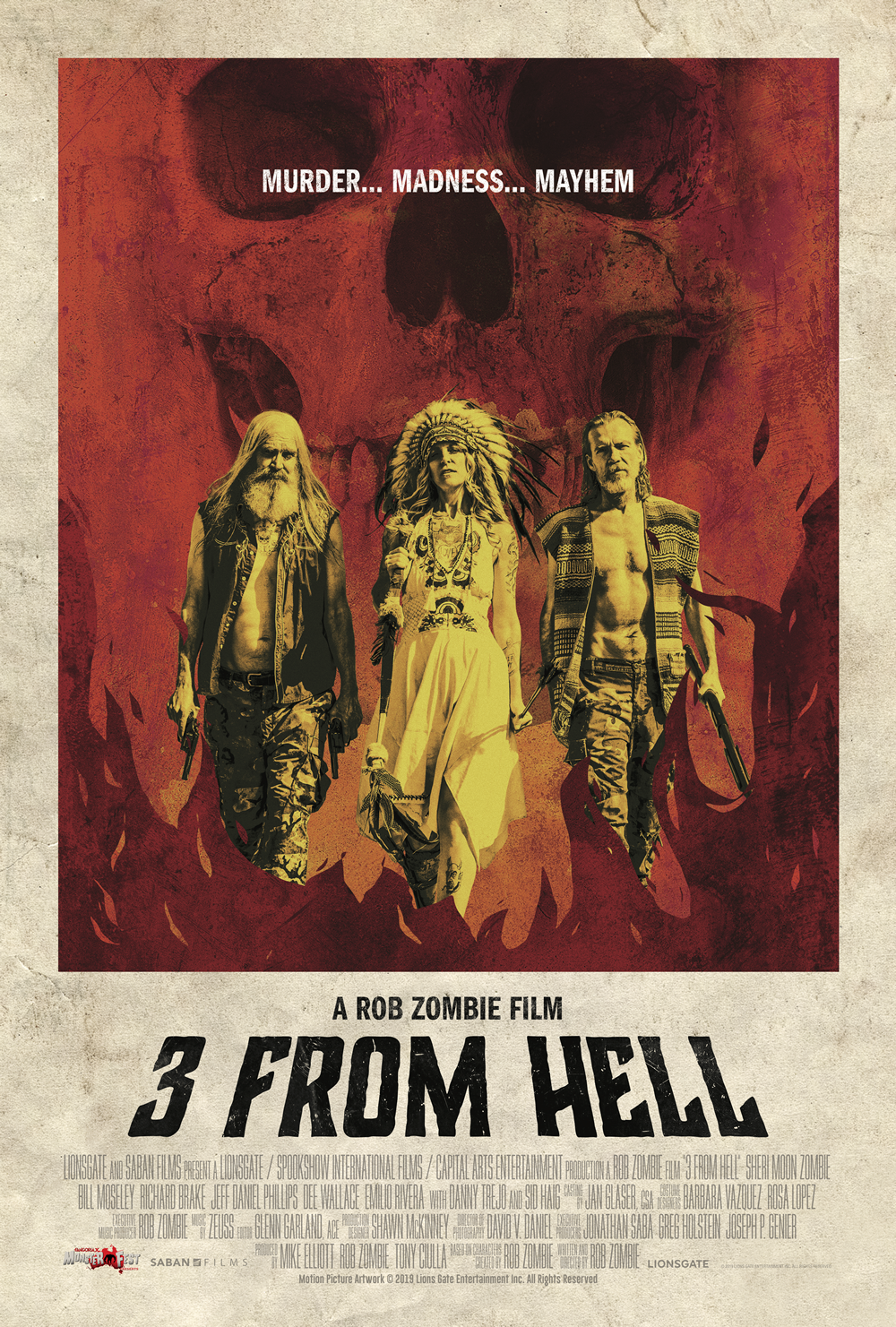 3 From Hell - Poster (Small)