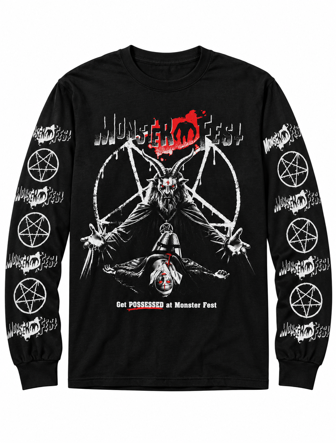 Monster Fest 2026 Official Long Sleeve Shirt - Image 3