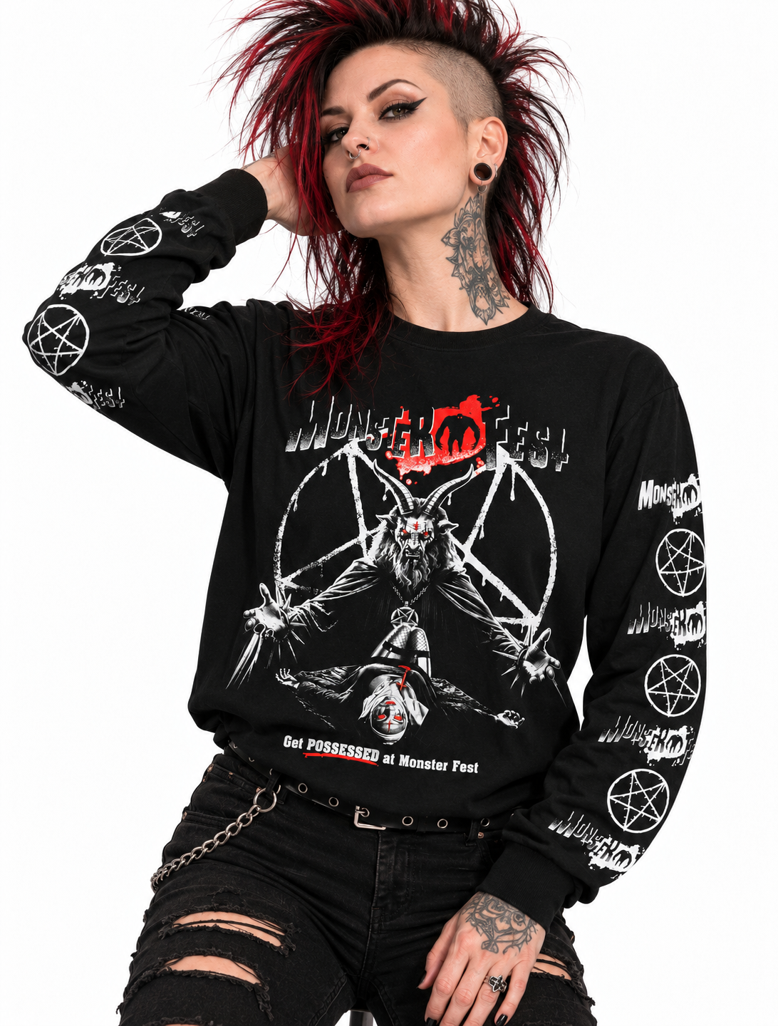 Monster Fest 2026 Official Long Sleeve Shirt - Image 2
